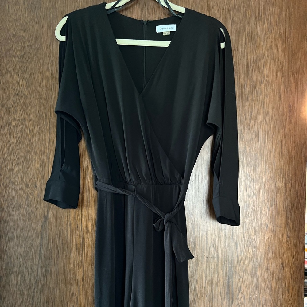 Calvin Klein jumpsuit size 8. Like new. Cut out sleeves